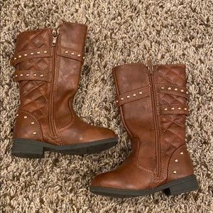 Piper Toddler Quilted Boots size 6